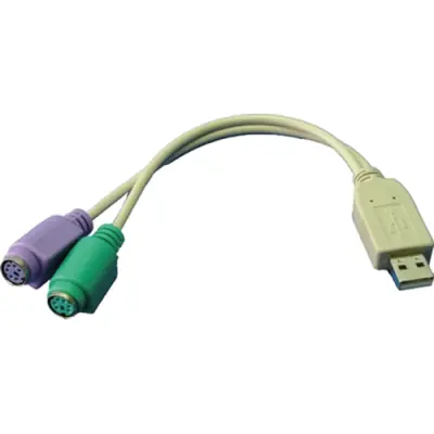 Adapter, USB to PS/2, AU0004 - 1