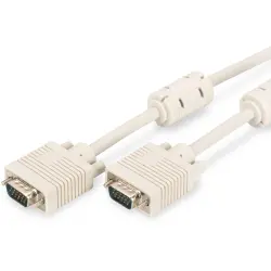 Monitor connection line, 1.8 m, HD-D-SUB plug, 15 pole to HD-D-SUB plug, 15 pole, AK-310103-018-E