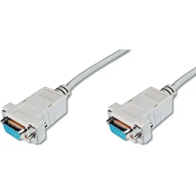 Connection cable, 1.8 m, D-Sub socket, 9 pole to D-Sub socket, 9 pole, AK-610100-018-E - 1