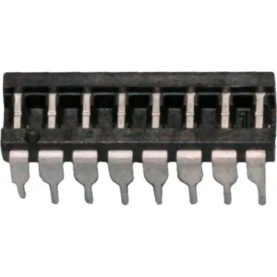 Jumper, pitch 2.54 mm, 100 V, 1.5 A, tin-plated, black, CAB 3 8 03 Z - 1