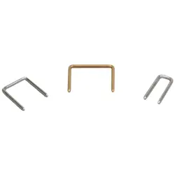 Wire jumper, pitch 7.62 mm, gold-plated, yellow, CB 6 G