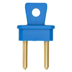 Jumper, pitch 5.08 mm, 20 A, gold-plated, red, 24.0037-22