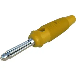 4 mm plug, screw connection, 1.5 mm², CAT O, yellow, 930726103