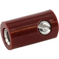 2.8 mm jack, screw connection, 0.05-0.25 mm², brown, 717721