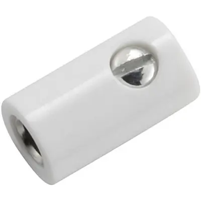 2.8 mm jack, screw connection, 0.05-0.25 mm², white, 717724 - 1
