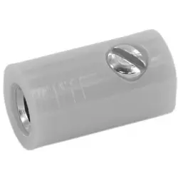 2.8 mm jack, screw connection, 0.05-0.25 mm², gray, 717727