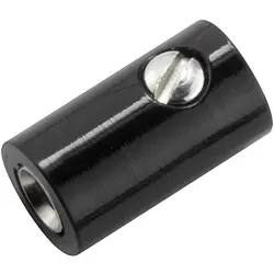 2.8 mm jack, screw connection, 0.05-0.25 mm², black, 717728