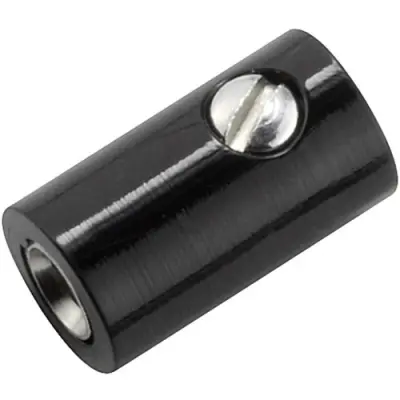 2.8 mm jack, screw connection, 0.05-0.25 mm², black, 717728 - 1