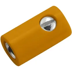 2.8 mm jack, screw connection, 0.05-0.25 mm², orange, 717729