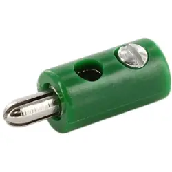 2.8 mm plug, screw connection, 0.05-0.25 mm², green, 718893