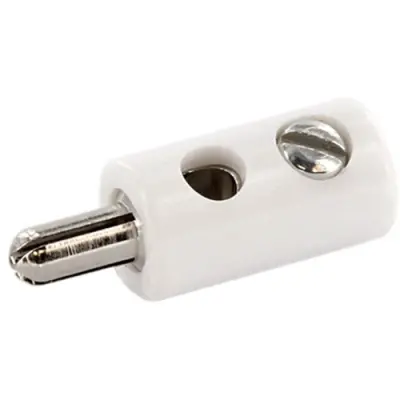 2.8 mm plug, screw connection, 0.05-0.25 mm², white, 718894 - 1