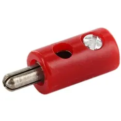 2.8 mm plug, screw connection, 0.05-0.25 mm², red, 718895