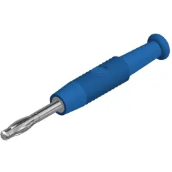2 mm plug, solder connection, 0.5 mm², CAT O, blue, 938420102