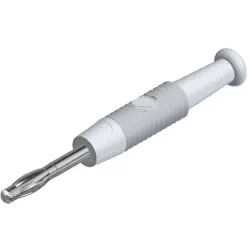2 mm plug, solder connection, 0.5 mm², CAT O, white, 938420107