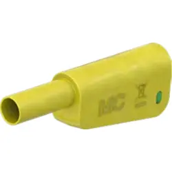 4 mm insulating grommet, CAT II, CAT III, gray, 66.2026-28