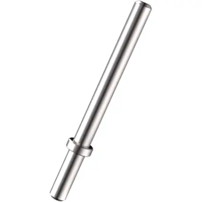 Solder pin for 1.0 mm diameter hole, 13 mm long, tin-plated brass, 013.14.135 - 1