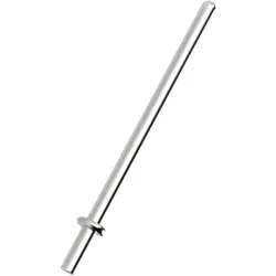 Solder pin for 1.0 mm diameter hole, 20.5 mm long, tin-plated brass, 013.14.195