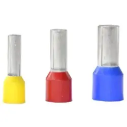 Insulated wire end ferrule, 1.0 mm², 14 mm/8 mm long, yellow, 460308