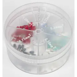 Wire end ferrules kit, 150 pieces, 97 99 905