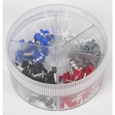 Wire end ferrules kit, isolated, 400 pieces, 97 99 906 - 1