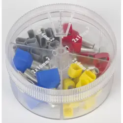 Double wire end ferrules assortment, 45 pieces, 97 99 909