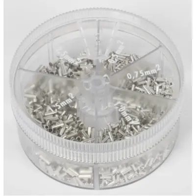 Wire end ferrules kit, uninsulated, 1900 pieces, 97 99 910 - 1