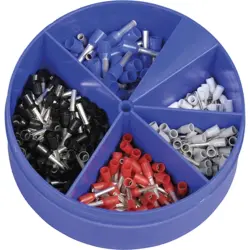Wire end ferrules kit, isolated, 4.0 to 16 mm², 100 pieces, V30SO000043