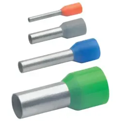 Insulated wire end ferrule, 0.34 mm², 10 mm/6 mm long, DIN 46228-4, turquoise, 168T