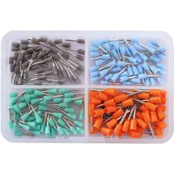 Wire end ferrules kit, isolated, 200 pieces, 2010C392