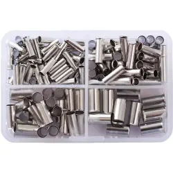 Wire end ferrules kit, uninsulated, 135 pieces, 2010C393