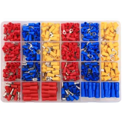Cable connector assortment, crimp connector, 500 pieces, 22C424 - 1