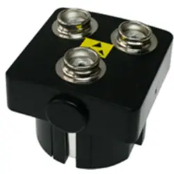 ESD grounding module, push button Ø 10.3 mm, 3 x push button, C-189 149