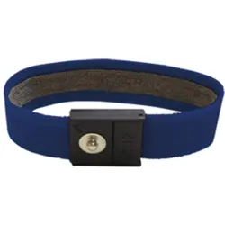 Wrist strap, push button Ø 4 mm, plastic, navy blue, C-189 145 4,0