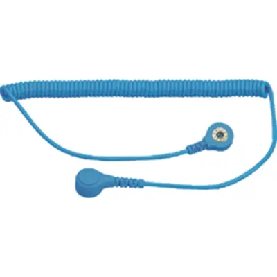 Grounding cable, push button Ø 10.3 mm, 1.8 m, C-198 1263 - 1