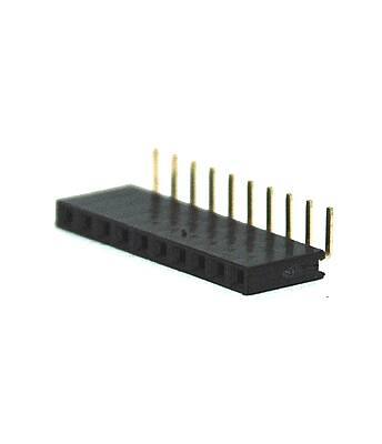 1X8 FEMALE HEADER 90° 2.54mm - 2