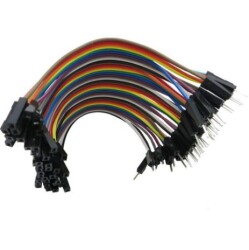 2 PIN F-M Jumper Cable - 200MM - OZD-ARDUINO