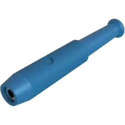 2 mm jack, solder connection, 0.5 mm², blue, 930320102