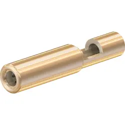 2 mm socket, solder connection, 0.5 mm², 22.1038