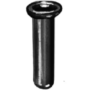 0.4 mm socket, solder connection, silver, SB 1 - 1