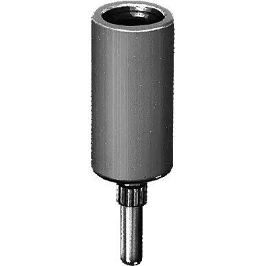 2 mm socket, solder connection, black, SB 13 SCHWARZ - 1