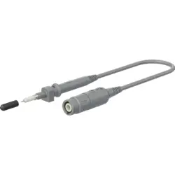 Test probe, BNC connector, 300 V, CAT III, gray, 68.9366-12028