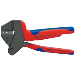 Crimping pliers for non-insulated connector, 0.5-6.0 mm², AWG 20-10, Knipex 97 43 05