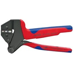 Crimping pliers for insulated cable lugs/connectors, 0.5-6.0 mm², AWG 20-10, Knipex 97 43 06