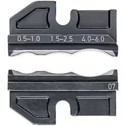 Crimping die for sleeve connector, 0.5-6.0 mm², AWG 20-10, 97 49 07