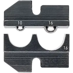 Crimping die for insulated terminals and plug connectors, 10-16 mm², AWG 8/6, 97 49 16