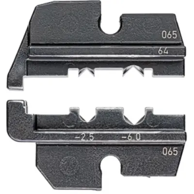Crimping die for ABS connector, 1.0-6.0 mm², AWG 18-10, 97 49 64 - 1