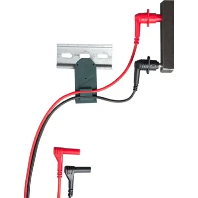 Magnetic test probes kit, plug 4 mm, black/red, Z502U - 1