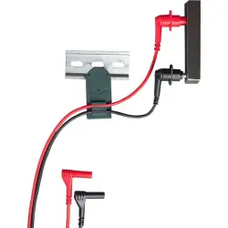 Magnetic test probes kit, plug 4 mm, black/red, Z502U