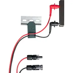 Magnetic test probes kit, plug 5.5 mm, black/red, Z502Y