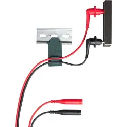 Magnetic test probes kit, socket 4 mm, black/red, Z502Z